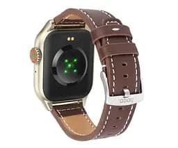 Смарт-годинник Hoco Y17 Smart Sports Watch з підтримкою дзвінків золотисті (6942007604857) - мініатюра 2