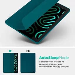 Чохол-книжка ArmorStandart Smart Fold Pen для Apple iPad 11 2025 (A16) / 10.9 2024 / 2022 Pine Green (ARM74943) [133701] - мініатюра 7