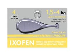Краплі проти іксодових кліщів, бліх та комарів Unicum Ixofen для собак 1.5-4 кг 3 піп. х 0.4 мл - мініатюра 4