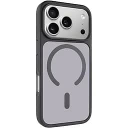 Чохол Epik TPU+PC Metal Buttons with MagSafe для Apple iPhone 17 Pro Max 6.9" Чорний/Black