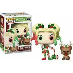 Фигурка Funko Pop Фанко Поп Супер герои Харли Квинн Super Heroes Holidays Harley Quinn and Bruce SН HQ 357
