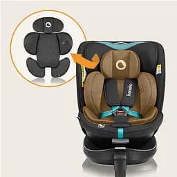 Автокрісло Lionelo Navy I-Size black turquoise (LO-NAVY I-SIZE BLACK TURQUOISE) - мініатюра 14