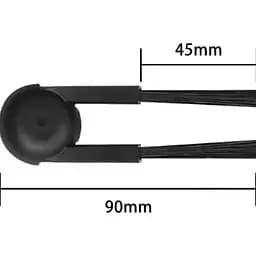 Бічна щітка для пилососа Xiaomi Robot Vacuum H40 Side Brush 2 шт. [156555] - мініатюра 3