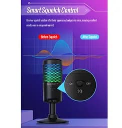Цифровой конденсаторный микрофон для записи Takstar GX-1 USB RGB - мініатюра 9