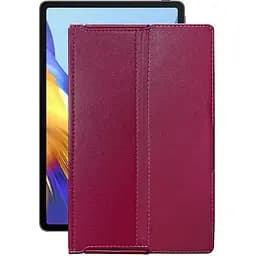 Чохол StatusCASE з екошкіри для планшету Honor Pad V6 Бордовий