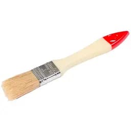 Пензель малярський плоский Mastertool стандарт 1" (в упаковці 12 шт.)