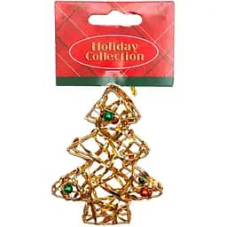 Стильна Ялинкова іграшка з дроту Sun Fai 7.6 см метал пластик в асортименті (000685-1)