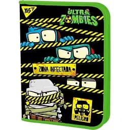 Папка для праці Yes Zombie, A4, на блискавці (491802)