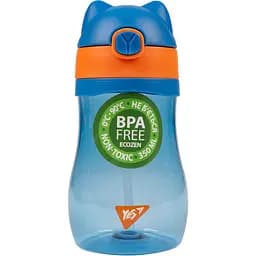Пляшка для води Yes Fusion блакитна 350 мл (708172)