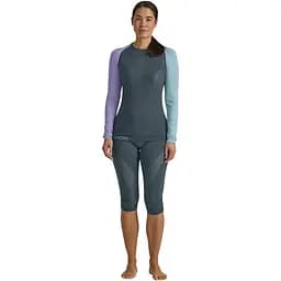 Термокофта Ortovox 120 Comp Light Long Sleeve W S Сірий/Синій (1054-025.001.1234) - мініатюра 4