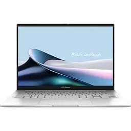 Ноутбук ASUS 14 Zenbook 14 UX3405CA 3K OLED/Intel U5-225H/16GB/1TB/Intel Arc/DOS/Foggy Silver (90NB14W2-M01V90)