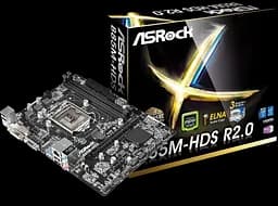 Материнская плата ASRock B85M-HDS LGA 1150 (B85M-HDS) Б/У