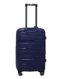 Валіза середня M поліпропілен Milano bag 0306 65×42×28см 56л Темно-синій - мініатюра 3