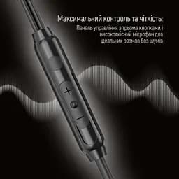 Навушники ColorWay 3.5 mm Wired Earphone UrbanBeat Black (CW-WD03BK) - мініатюра 4