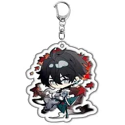 Брелок акриловый Хонкай Дань Хэн Honkai Dan Heng 5 см