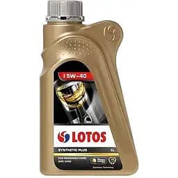 Олива моторна Lotos Synthetic Plus 5W40 API SN/CF Acea A3/B4 MB 229.5 VW 502.00 / 505.00, 1 л (156071)