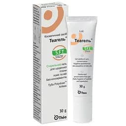 Теагель стерильний гель для щоденної гігієни повік та вій 30 г