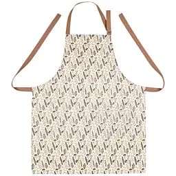 Фартук кухонный Home Line Цветение трав 70x80 см бежево-коричневый (181972)