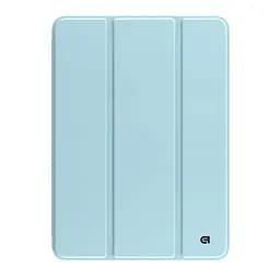 Чохол-книжка на планшет Apple iPad 10.9 (2022) A2696/A2757/A2777/10.9 (2024)/11 (2025) A16, Flex Case, light blue, протиударний, обкладинка з трискладовою підставкою та авто. пробудженням для планшета 10.9 ,11 , шкіряний, на магніті