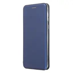 Чехол-книжка для Motorola E13, G-Case, синий, кожаный чехол-книга из экокожи (PU) и TPU, с магнитом, с подставкой и вместительным кардхолдером, противоударный, защита всего корпуса, ArmorStandart (ARM66149)