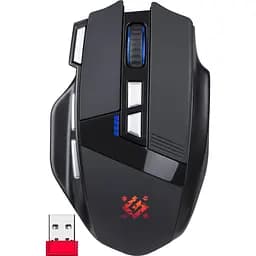 Комп'ютерна мишка Defender Knight GM-885 бездротова ігрова 8кн. 3200 dpi. 400 mAh чорна (52885) - мініатюра 4