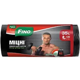 Пакети для сміття Fino Міцні 35 л 100 шт.