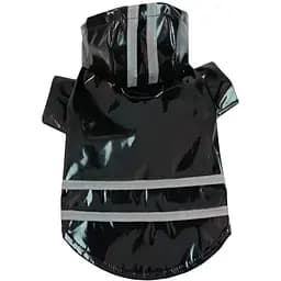 Дощовик для собак Ginger М чорний Д-28 см ОГ-36 см ОШ-30 см