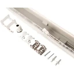 Світильник промисловий Євросвітло LED-SH-2 Slim під лампу Т8 2x600 мм IP65 (39733) - мініатюра 3