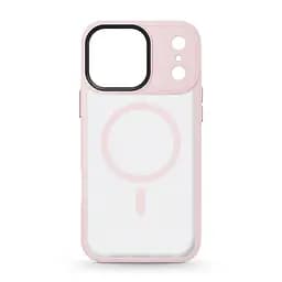 Чехол для Apple iPhone 17 Pro Max, Uniq MagCase, розовый, противоударный, панель-накладка с магсейф, ударопрочный TPU+PC, с магнитом MagSafe, поддержка полноценной беспроводной зарядки, ArmorStandart (ARM86273)