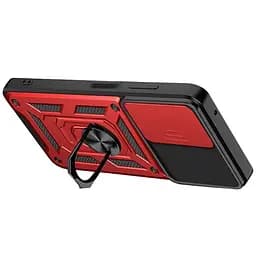 Чохол Ummi Camshield Serge Ring для Xiaomi Poco X4 GT Червоний / Red - мініатюра 2