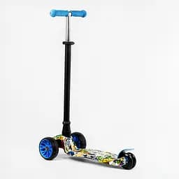 Самокат Maxi Best Scooter 59х15х30 см Різнобарвний 000231327 - мініатюра 5