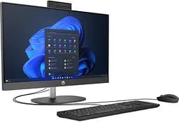 Моноблок HP 23.8'' ProOne 245 G10 Ryzen 3-7320U/8Gb/SSD512Gb/Cam/WiFi/K&M/DOS/Iron Gray/3y.w - мініатюра 2