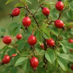 Шиповник плодово-ягодный "Пловдив-2" (поливитаминный, крупноплодный), вазон Р9 (187331) 1 саженец в упаковке