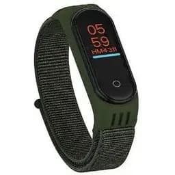 Ремешок Nylon Mi Band 5 Темно-зеленый (9)