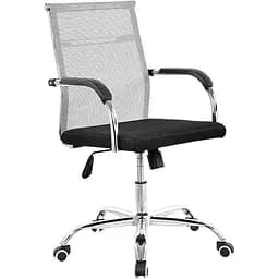 Офисное кресло GT Racer B-4011, черно-серое (B-4011 Black/Gray)