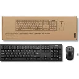 Комплект бездротовий Lenovo 100 Combo, Black, USB 2.4GHz (GX31Q28916) - мініатюра 4