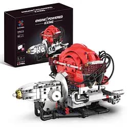 Конструктор двигателя Volkswagen Beetle Boxer конструктор двигателя внутреннего сгорания STEM мотор для детей и взрослых, 868 деталей