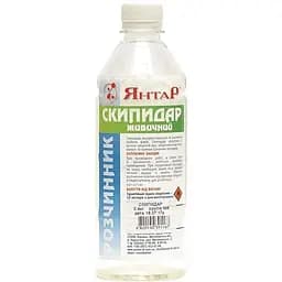 Розчинник скипидар живичний натуральний Янтар 0.4 л