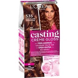 Уцінка. Крем-фарба для волосся без аміаку L'Oreal Paris Casting Creme Gloss 535 Шоколад 120 мл 