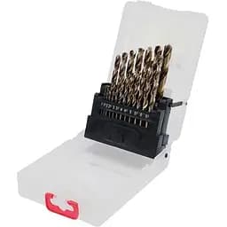 Свердла по металу кобальтові Yato Co-HSS Ø=1-10 мм 19 шт. (YT-41604)