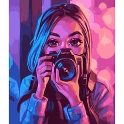 Картина по номерам. Взгляд художника 40х50 см 10206-AC