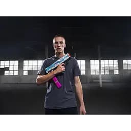 Бластер X-Shot Skins Pro Series Fury-X швидкострільний 40 патронів (36772R) - мініатюра 8