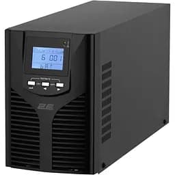 ДБЖ безперервної дії (Online) 2E OD2000, 2000VA/1800W, LCD, USB, USB, 2xSchuko (2E-OD2000)