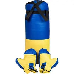 Боксерський набір Strateg Ukraine великий синій із жовтим (2016)