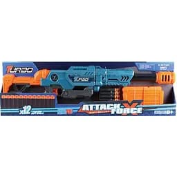 Іграшкова рушниця Turbo Attack Force з магазином та м'якими набоями 12 шт. (ВТ338) - мініатюра 2