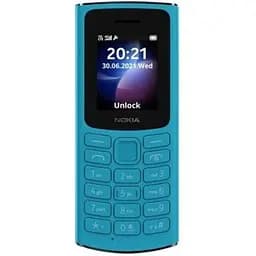 Мобільний телефон Nokia 105 DS 2023 Cyan UA UCRF
