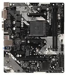 Материнская плата AsRock B450M-HDV R4.0 (B450M-HDV R4.0) (Socket AM4, AMD B450, Micro-ATX) Б/у