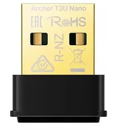 Сетевой адаптер USB Archer T3U Nano, Black TP-Link teh0024067