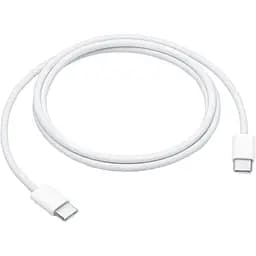 Кабель Apple High Copy USB-C Woven Charge Cable 1m OEM HC белый [104356]