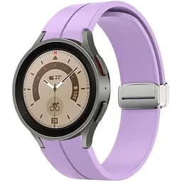 Ремінець для Samsung Galaxy Watch 6 40mm 6 44mm - Фіолетовий ширина кріплення 20мм силікон Watchbands Cls (W20-1WB68559538)